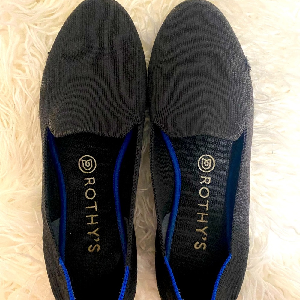 Rothy Loafers Black 8.5 Used